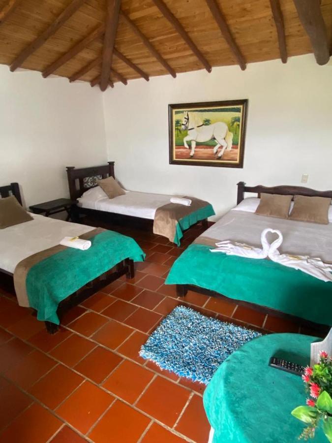 Hotel Campestre La Loma Curití Zewnętrze zdjęcie